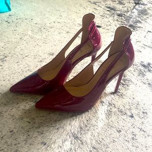 Lulus red pointy heels